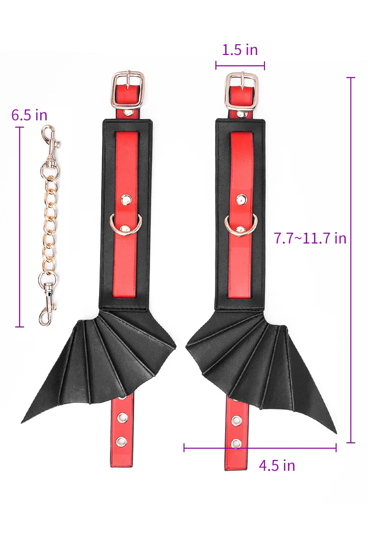 Breathing Accessories Angel Feather Wings Bat Wings Hands and Feet Accessories Women Gothic Style Fashion Cos Dance Wear Halloween Bat Wing Accessories