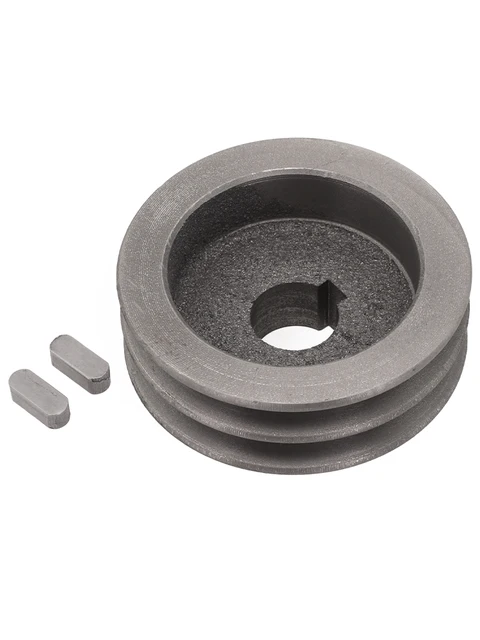 Puleggia Per Cinghia Trapezoidale Tipo A - Doppia Scanalatura In Ghisa, 56x30x24mm - Foto 10