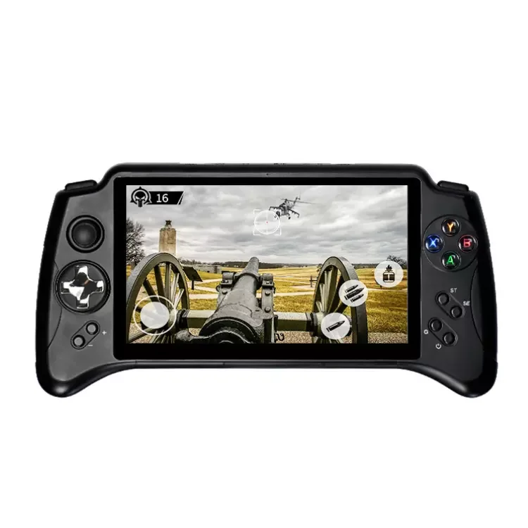 

Игровая консоль Powkiddy X17, 7 дюймов, сенсорный экран, дисплей, портативный джойстик, контроллер с Wi-Fi, Android