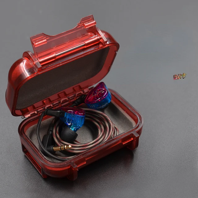 Eredeti Abs Gyanta Vízálló Doboz Csepp Ellenállás Védő Tok Színes Hordozható Tároló Fülhallgató -Kiegészítők - Image 2