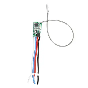 Ricevitore relè RF universale fai da te 433 Mhz 1CH interruttore di controllo remoto Wireless Micro modulo telecomando a luce LED