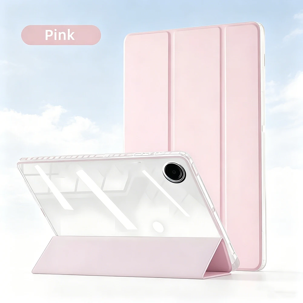 Flip Smart Cover with Transparent Back Shell and Auto Wake/Sleep