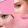 Radiant Glow Blush Powder - Instant Cheekbones & Contouring, Water-Resistant All Skin Tones - Orange/Coral/Pink Shades 4