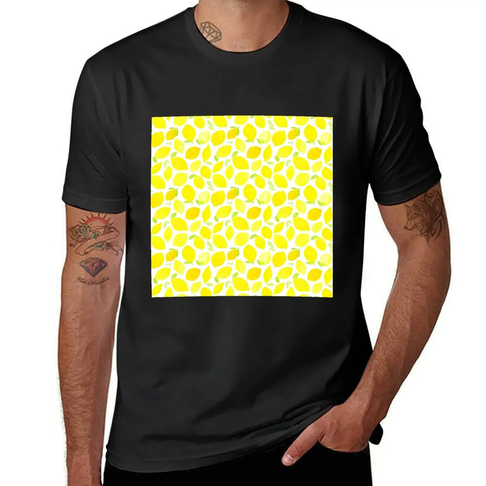 

Summer lemons T-Shirt vintage shirts graphic tees Men's t-shirt