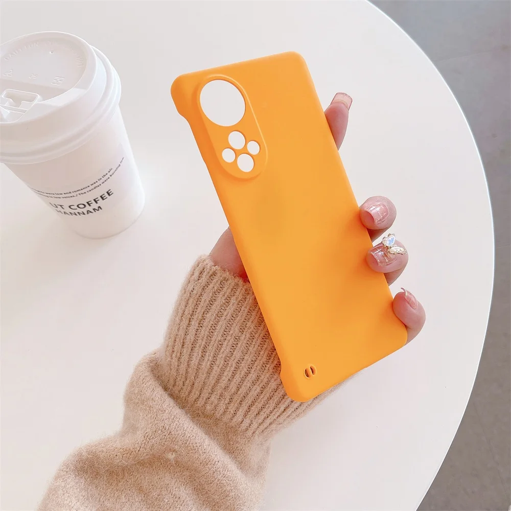 Capa de telemóvel mate cor de doce para huawei nova 9 e 8 pro_voghion.com