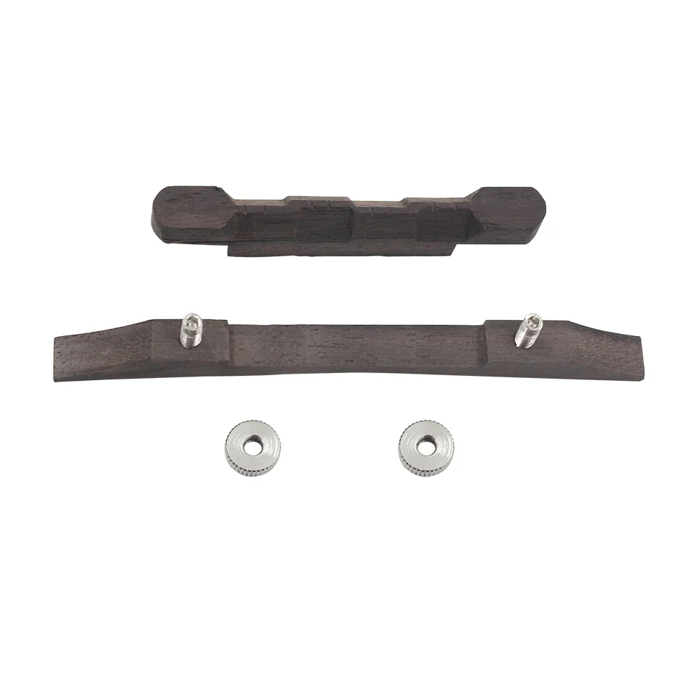 Universal Mandolin Bridge Adjustable Rose Wood Mandolin Bridges Stringed Instrument Replacement Accessories