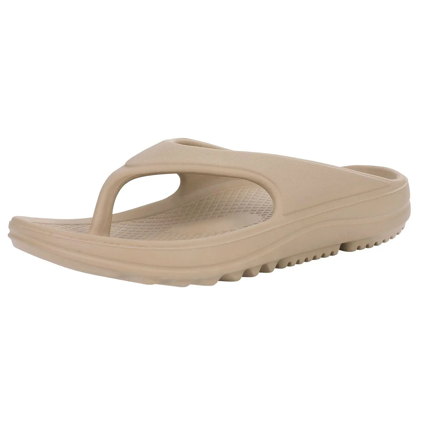 Evshine Orthopedic Flip-Flops with Arch Support for Women - Anti-Slip Beach Sandals with Soft Sole