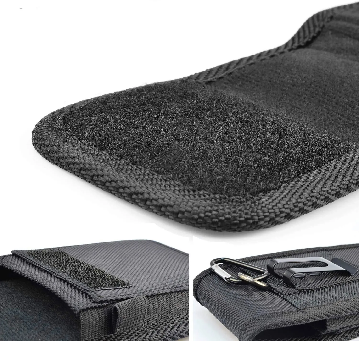 Vertikale Nylon Handy Gürtel Clip Holster Tasche Schnalle Brieftasche Karte Halter Fall Abdeckung Für 3,5 zoll-7,5 zoll Telefon iPhone Samsung – Detail 10