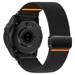 Quick Fit Nylon Magnetic Strap - Versatile Sizes and Stylish Design - Quick Fit 22mm (Black)