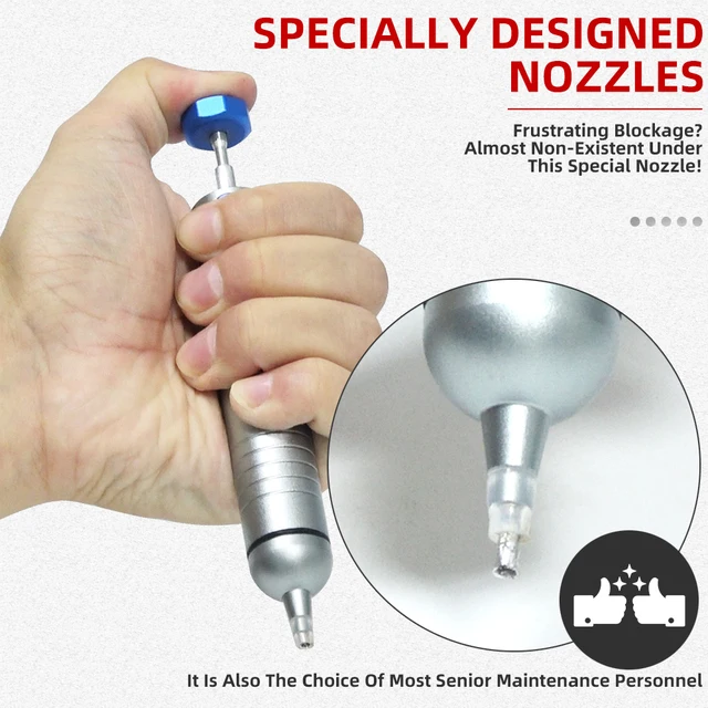 شفاط قصدير K-331 معدني (ألومنيوم) قوي الشفط 3