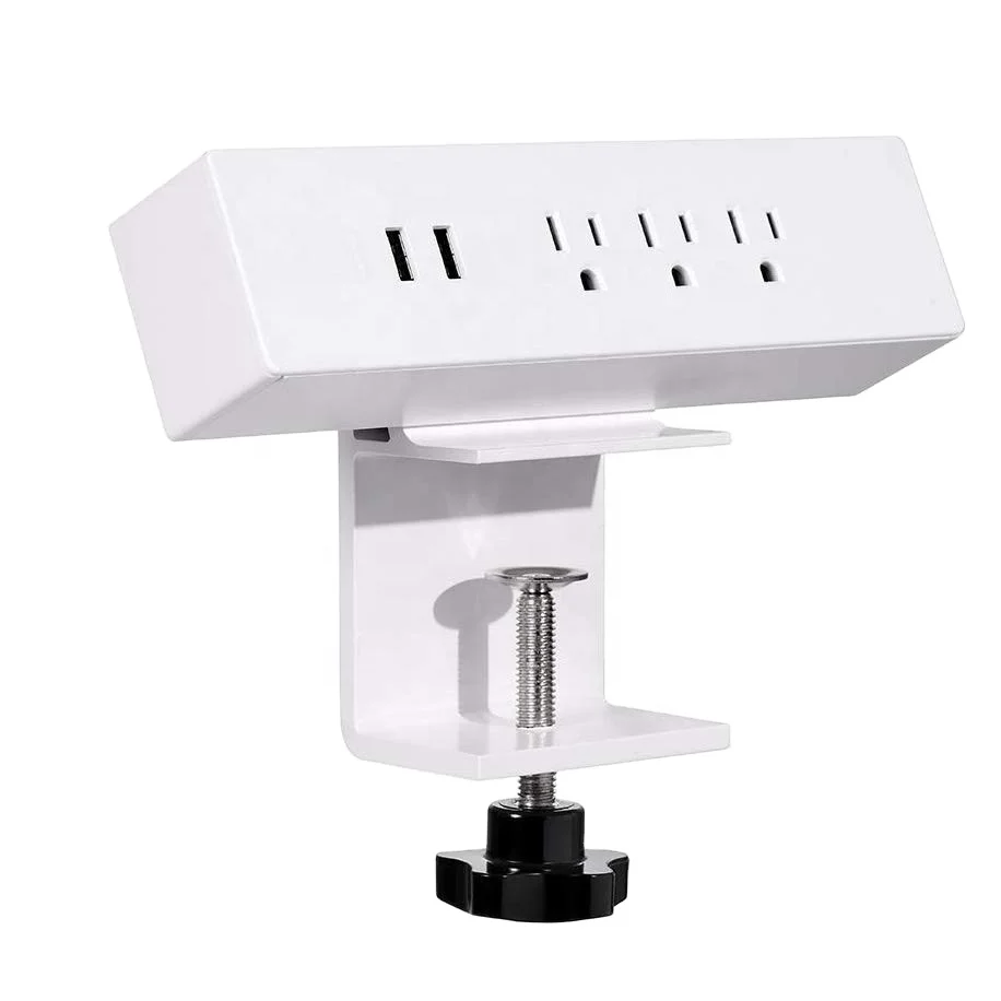 

Сетевой фильтр с 2 USB-портами, 3 розетки, 6 футов