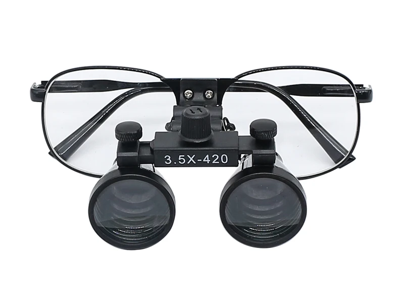 3.5X BLANCHE Loupes dentaires de chirurgie 2.5X 3.5X loupe