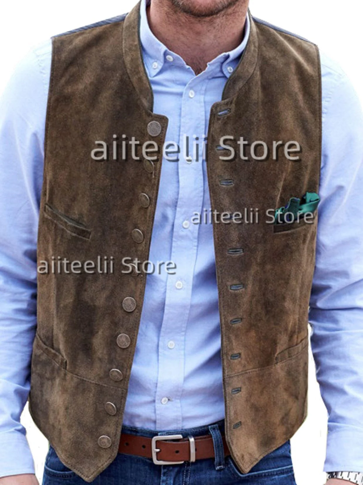 Ropa Steampunk Chaleco De Traje Para Hombre, Chaleco Retro Ajustado Sin Mangas Chaleco Traje Hombre