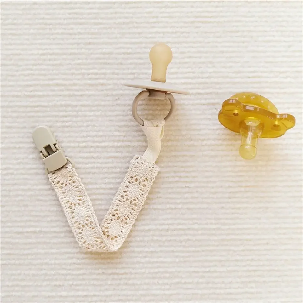 Cloth Plastic Baby Pacifier Clip Chain Safety Holder