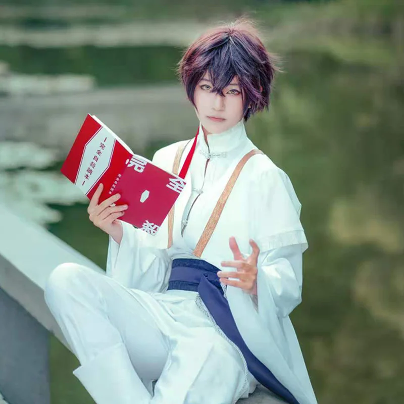 

Bungo Stray Dogs Cosplay Costume Dazaii Clothing Dazaii Costume Chinese Style Handicraft Anniversary Dazaii Cosplay Dazaii Suit