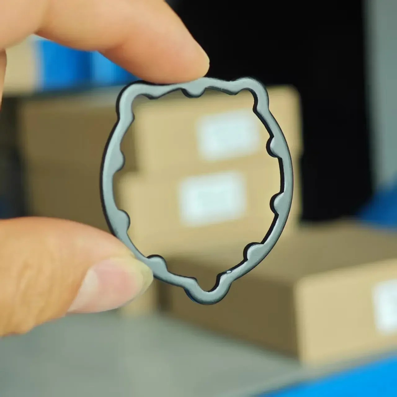 Premium Aluminum Alloy Crank Washer, 2MM Thickness, for Optimal Chainwheel Adjustment
