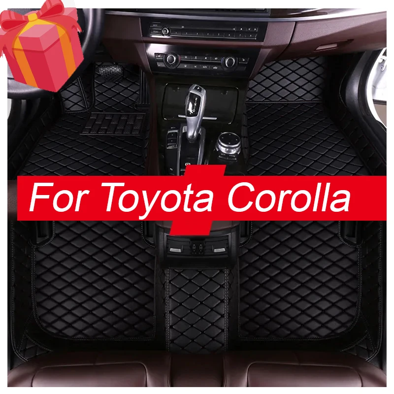 

Car Floor Mats For Toyota Corolla 12th Gen. Hybrid 2019-2023 20 21 22 Custom Foot Pads Auto Carpet Cover Interior Accessories