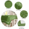 Soccer Balls Football Field Rectangular Tablecloth Table Decor Waterproof Table Cover for Kitchen Party Wedding Decorative 5