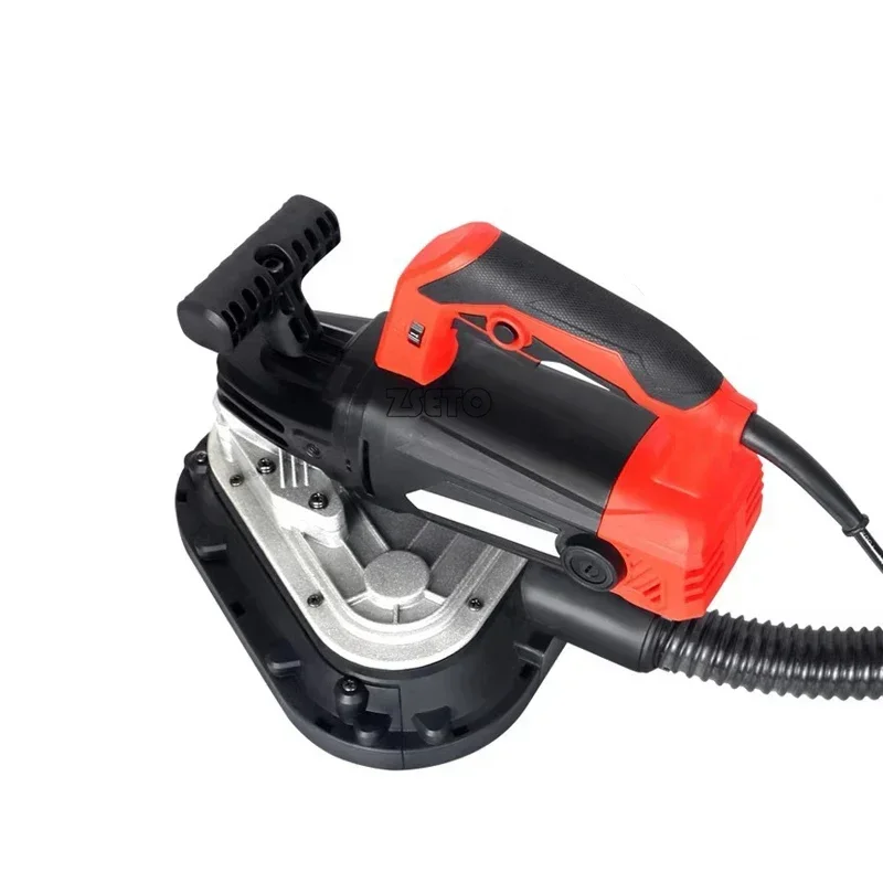 220V 2450W Three head hand sander hand grinder trimming machine Hand held floor concrete grinder Standing grinder 105mm*3 Discs 6