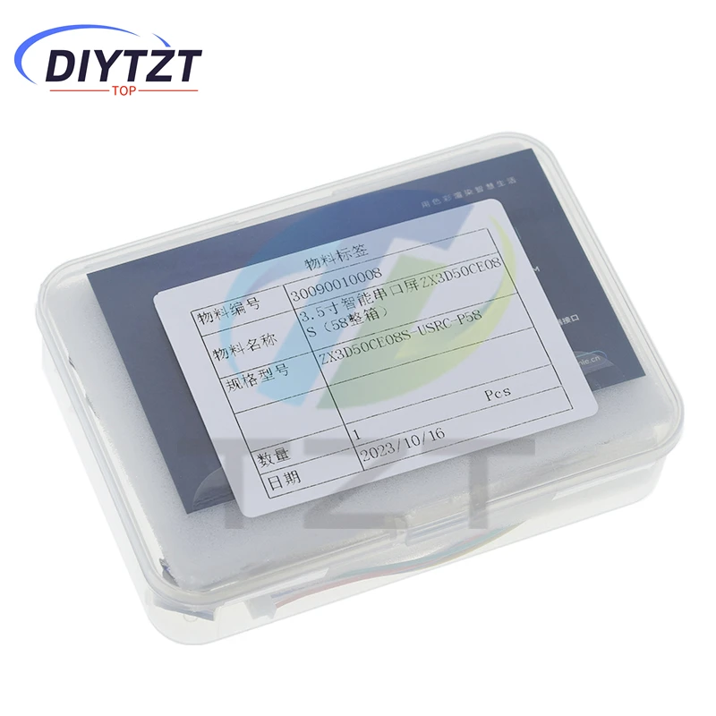 1PCS ESP32 개발 보드 - WT32-SC01 PLUS, 3.5인치 320X480 용량성 멀티 터치 LCD 화면 내장 블루투스 Wifi
