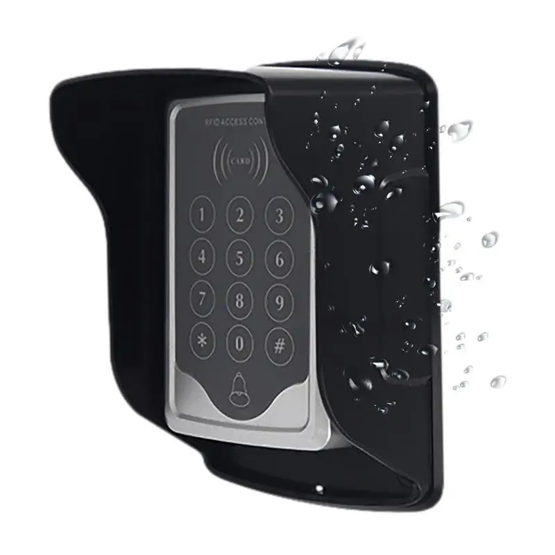 

Doorbell Waterproof Cover Rainproof Wireless Doorbell Cover Weather resistant Ring Doorbell Anti-Glare Cover for outdoor