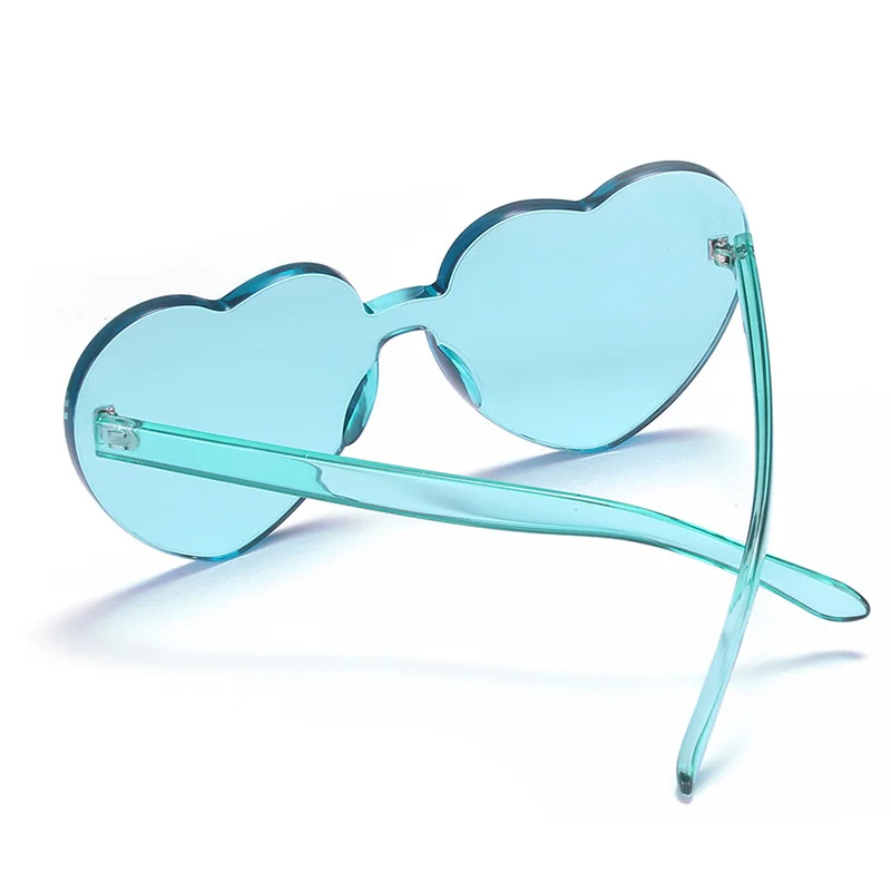 

Thick Heart Sunglasses Women Sun Glasses Female Love Heart Shades Men Eyewear Male Eyeglasses For Party