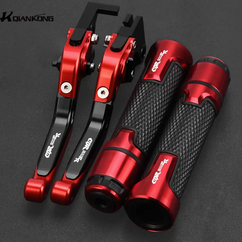 

CBR 900 RR 1994 1995 1996 97 98 Motorbike Adjustable Brake Clutch Lever Handbar Grips End FOR HONDA CBR900RR CBR900 RR 1993-1999