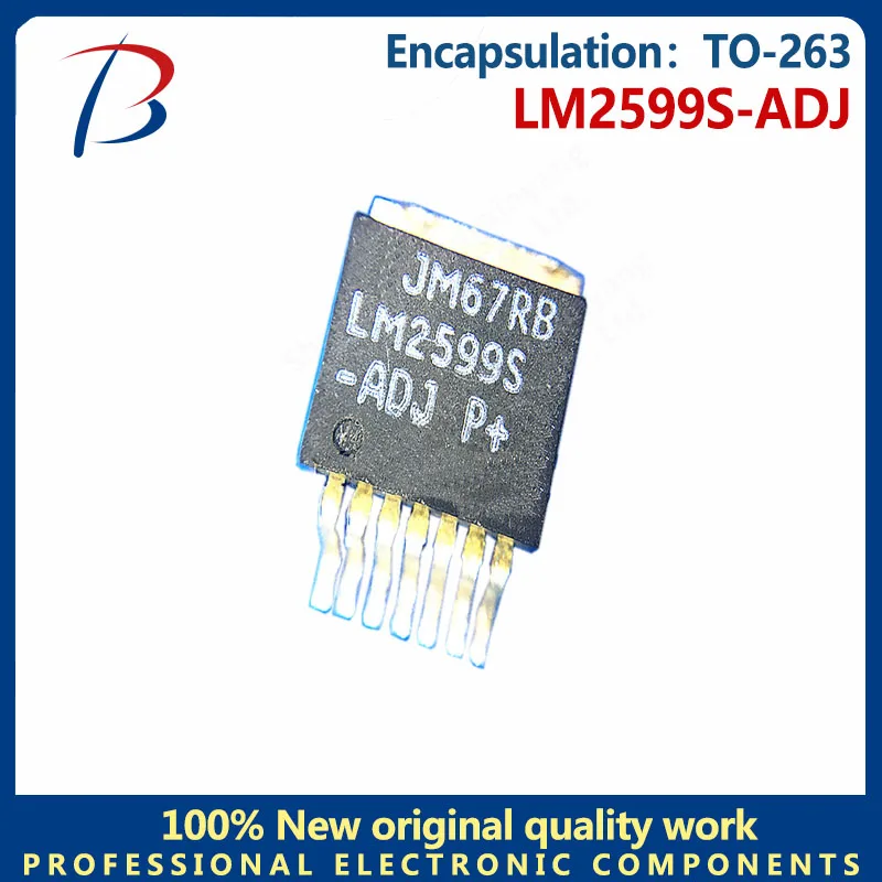 

10PCS LM2599S-ADJ Пакет TO-263 3A переключающий регулятор