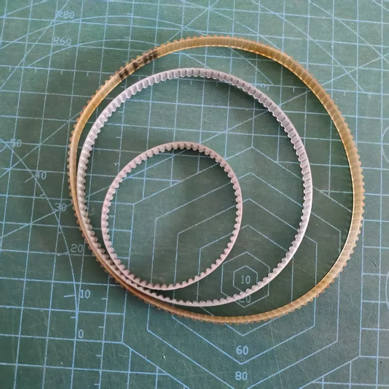 T2.5 1300 드라이브 벨트 폭 6MM 520T PU 강철 와이어 톱니형 동기 드라이브 톱니 벨트