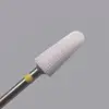 Ceramic 5 In 1 Nail Drill Bit Tapered Straight Cut Drill Bit Suitable for Acrylic Nail Glue 3/32" Shank-Drilling Machine 5