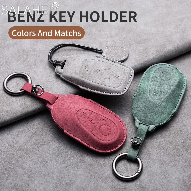 

Car Key Case Cover Shell For Mercedes Benz A C E S G Class GLC CLE CLA GLB W177 W205 W213 W222 X167 W206 W223 C260 C300 S500 AMG