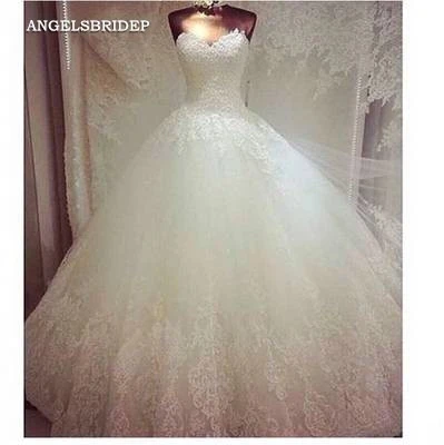 

ANGELSBRIDEP милое бальное платье Свадебные платья богемное официальное платье с аппликацией Свадебные платья