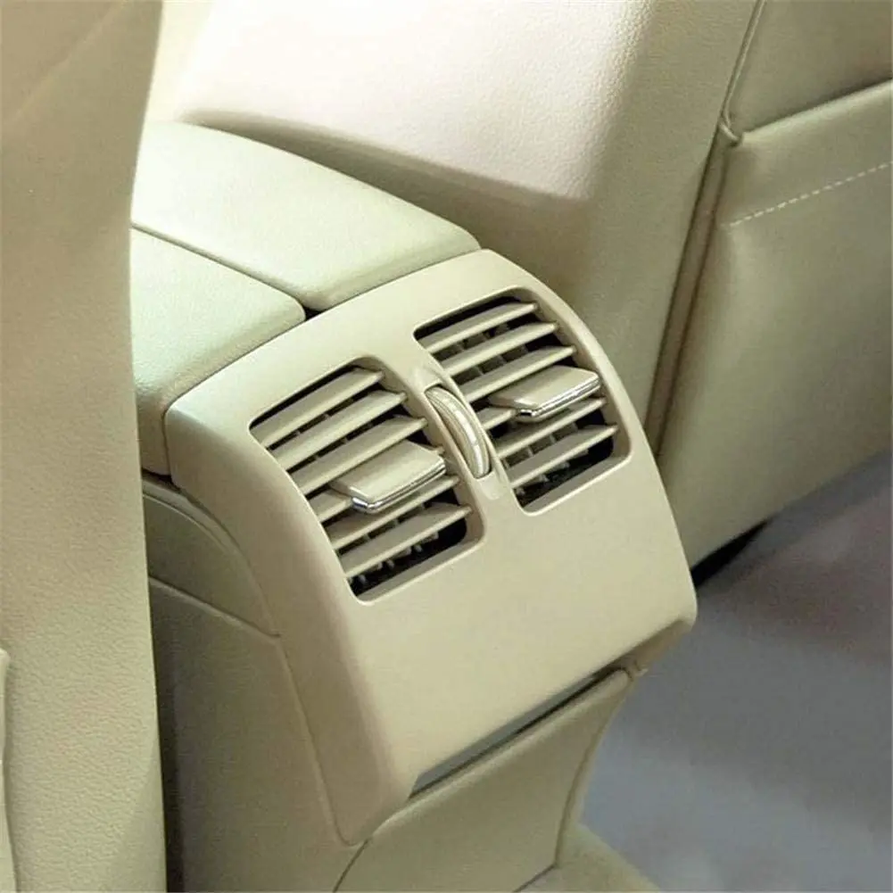 Car Rear Center Console Air Vent Outlet Grill Grille Cover for Mercedes for Benz C E-Class W204 W207 20483009548R73
