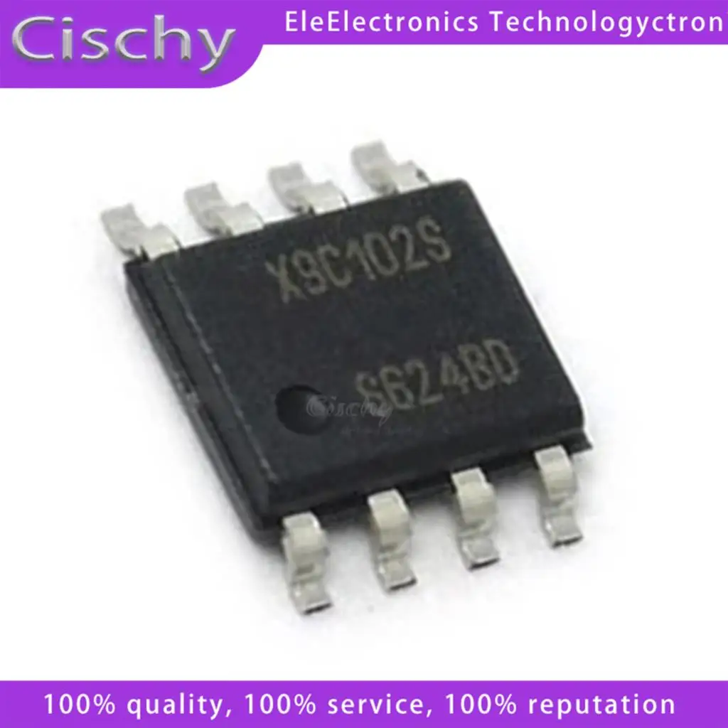 

5 шт. X9C102S X9C102 SOP-8 Новый оригинал в наличии