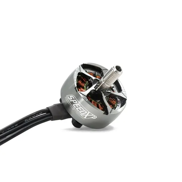 GEPRC SPEEDX2 2107.5 1960KV/2450KV Motor Suitable For DIY RC FPV Quadcopter Freestyle Racing Drone Accessories Replacement Parts - 2450KV Titanium
