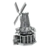 Dutch windmill 3D Metal Puzzle Eiffel Tower DIY Model Building Kit Adult Toys Birthday Gift 4