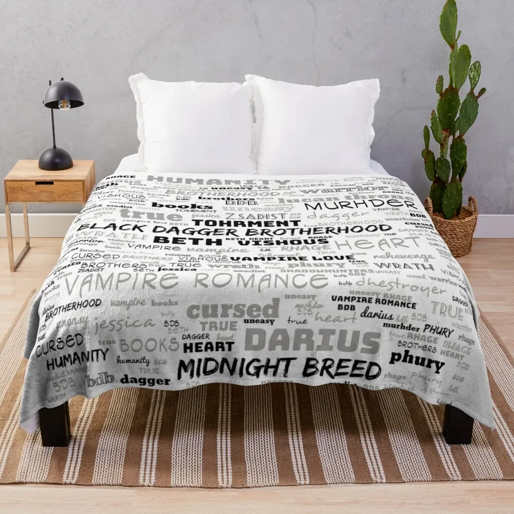 

Черный Кинжал братство плед одеяло на заказ плюшевые мягкие рождественские украшения одеяла