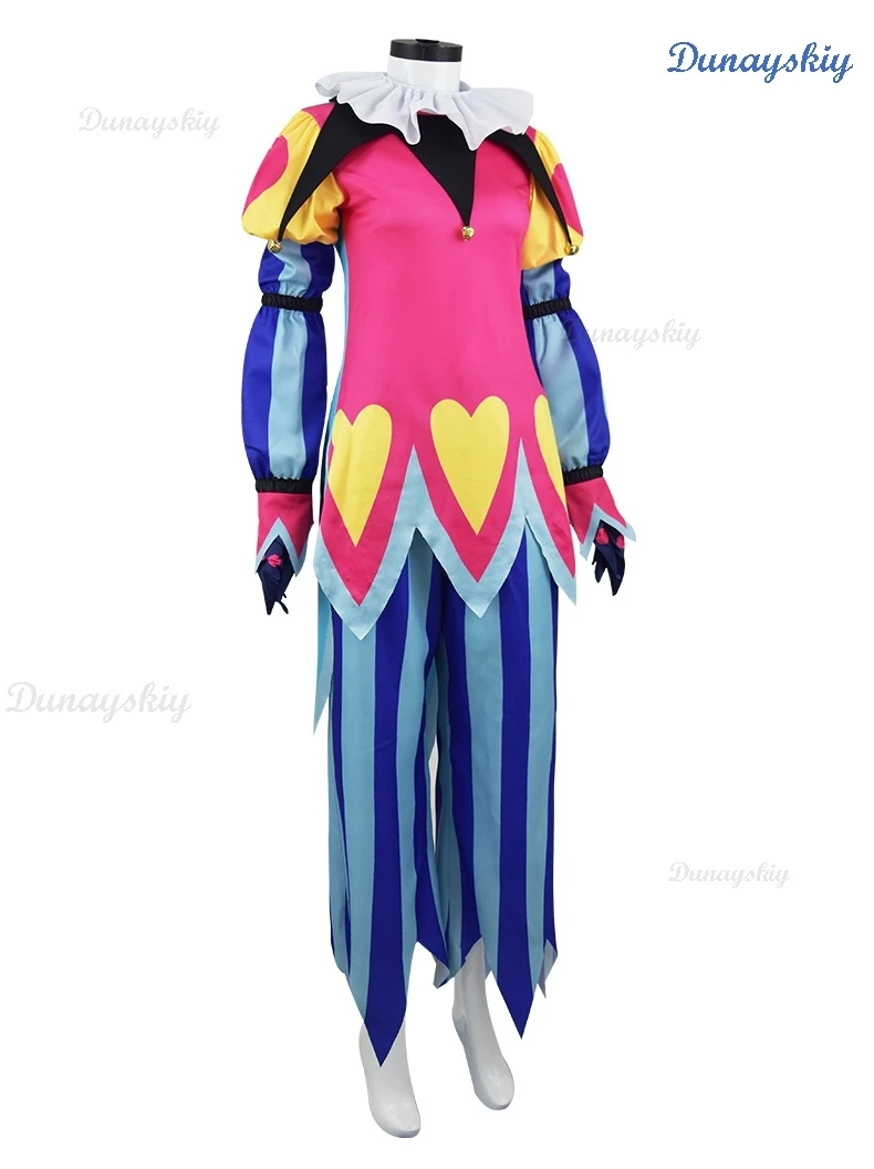 Fizzarolli Cosplay Costume Helluva Hat Boss Halloween Fancy Clown Suit Fezz Tail Carnaval Party Suit FullSet Unisex Suit XS-3XL 15 Fizzarolli Cosplay Costume Helluva Hat Boss Halloween Fancy Clown Suit Fezz Tail Carnaval Party Suit FullSet Unisex Suit XS-3XL 4