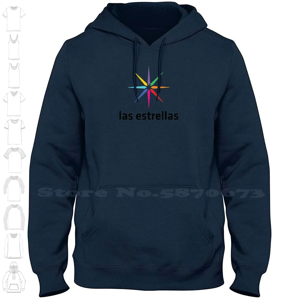 

Las Estrellas Logo Brand Logo High-quality Hoodie 100% Cotton New Graphic Sweatshirt