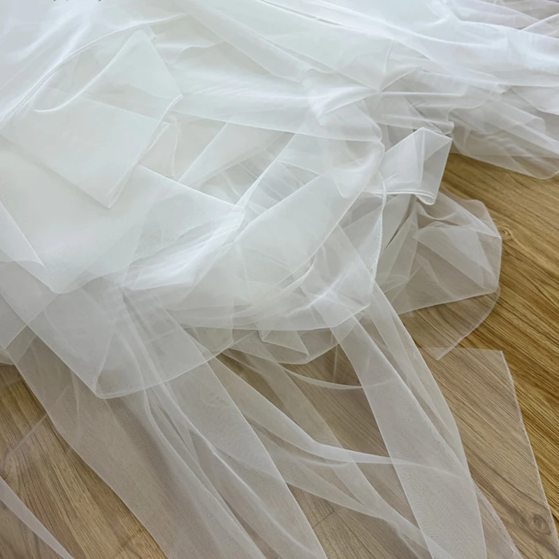Soft Pink Blush Tulle Fabric