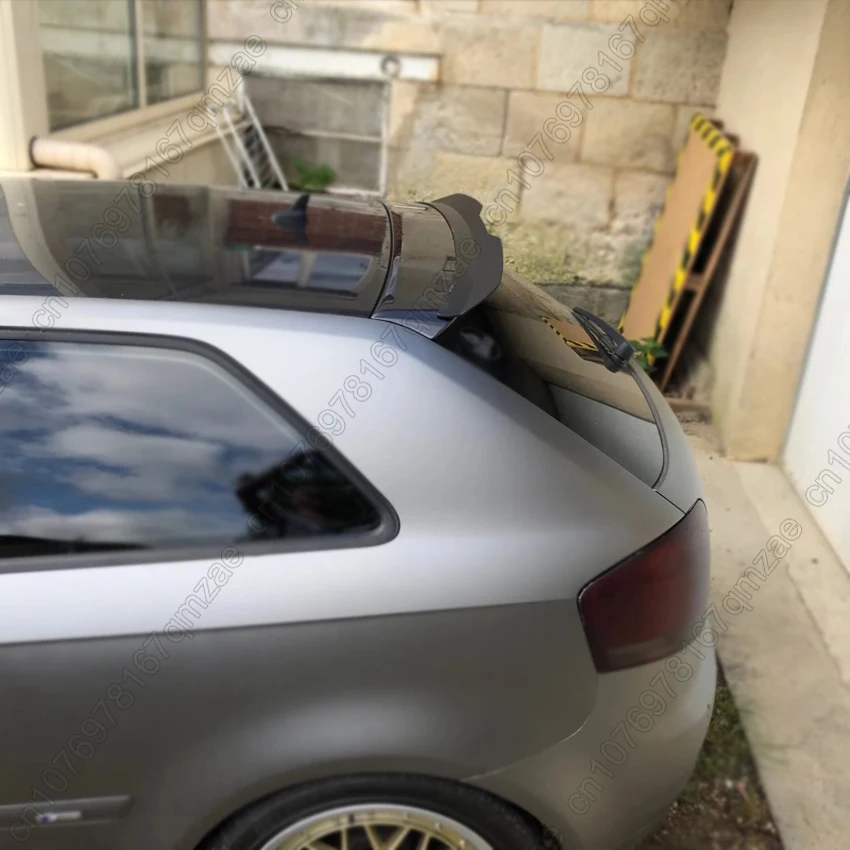 Spoiler Posteriore Per Audi A3 Sportback 8P (2004-2013) - Alettone Tetto In Materiale Premium - Stile Sportivo - Foto 7