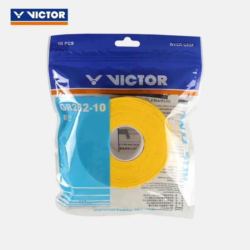 Victor Badminton Non-slip Wear-resistant OverGrip Glue Viscosity Comfortable GR262-10