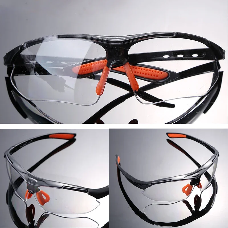 Safety Goggles with Clear Eye Protection - Anti-Splash, Wind & Dust Resistant