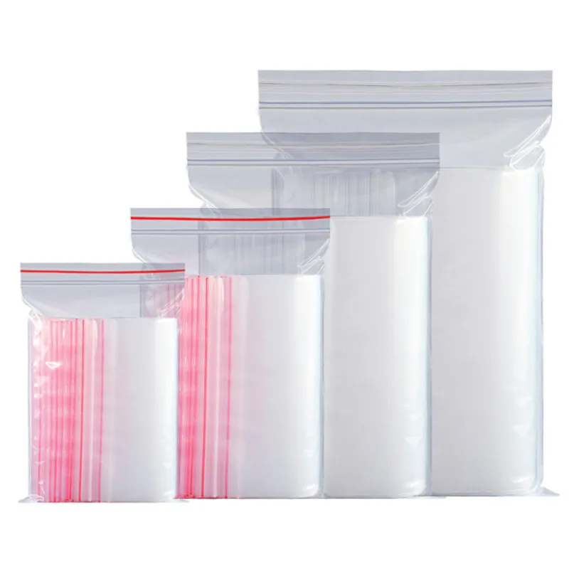 100pcs/lot Small Zip Lock Plastic Bags Reclosable Transparent Jewelry/Food Storage Bag Kitchen Package Bag Clear Ziplock food storage bags,plastic food storage bags,plastic zip lock bags,plastic packaging bags