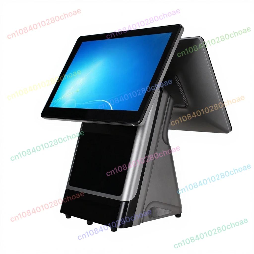 15.6+11.6 inch touch screen POS machine, with printer, all-in-one touch machine