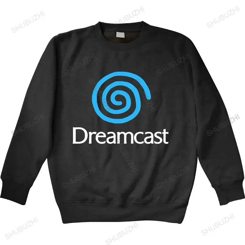 

Мужская Осенняя Толстовка Dreamcast, черная толстовка с капюшоном, хлопковая брендовая толстовка, тонкая стильная толстовка, 2019