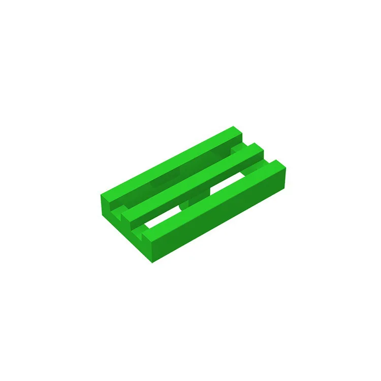 100 stücke MOC High-tech Dicke Bausteine 2412 30244 Fliesen 1x2 Grille Nut Teile DIY pädagogisches Kreative Ziegel Kompatibel Zu – Detail 21