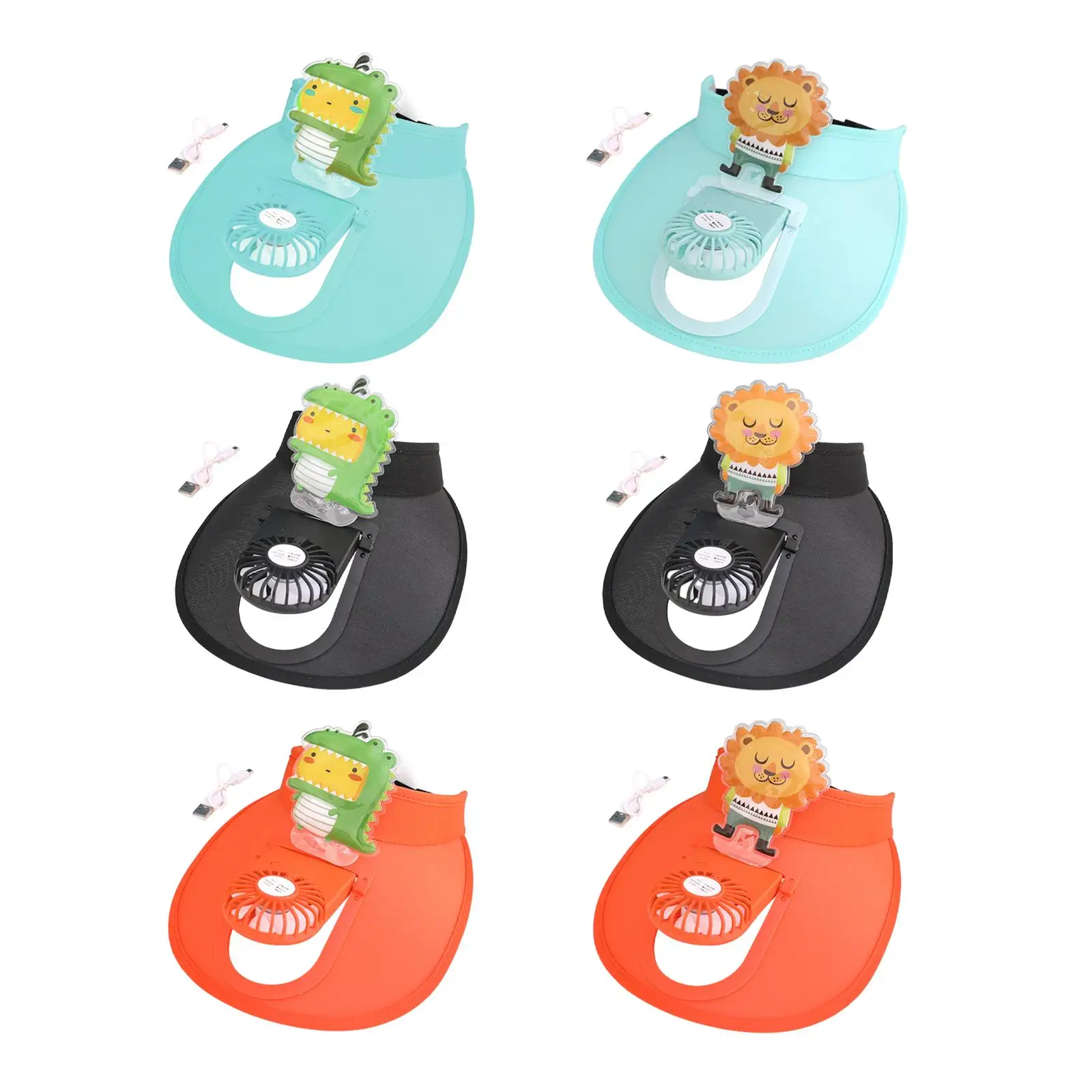 

Summer Fans Hat Adjustable Speed Casual USB Rechargeable Cooling Fan Hat for Men Women Girls Boys Sports Fishing Camping