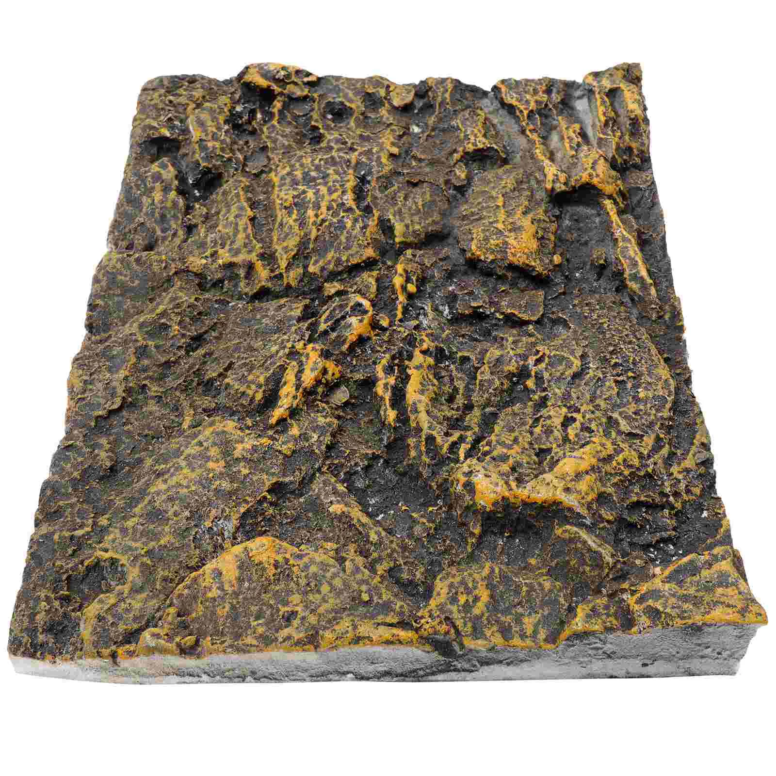 

Background Rock Slab Decorative Terrarium 3d Aquarium Cling Wallpaper Fish Tank Decorations Reptile Backgrounds Animal