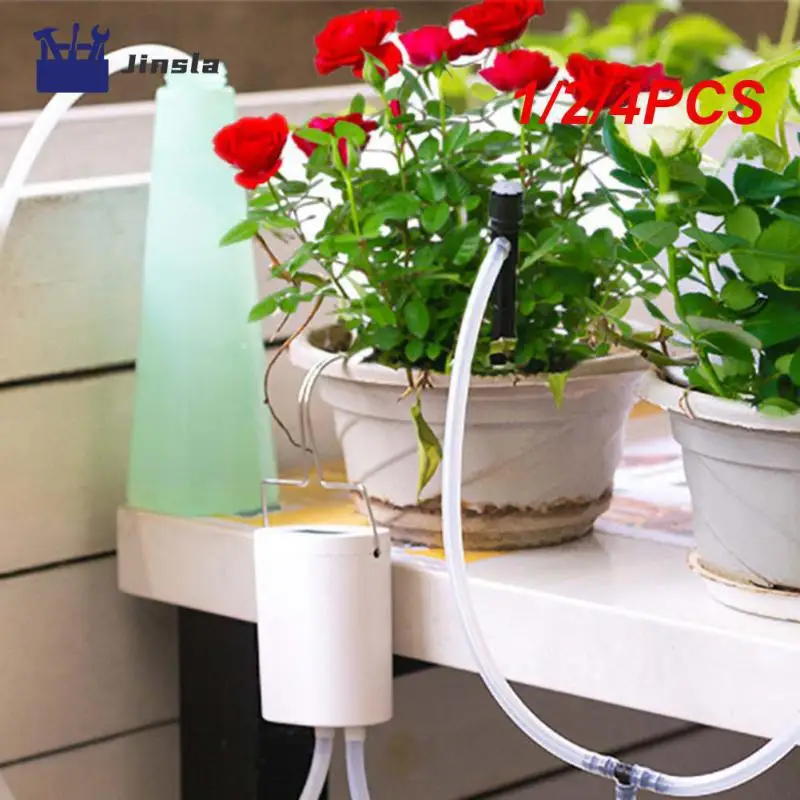 

1/2/4PCS Pump Automatic Drip Irrigation System Greenhouse Watering Timer Garden Water Pump Controller Potted Plant Watering